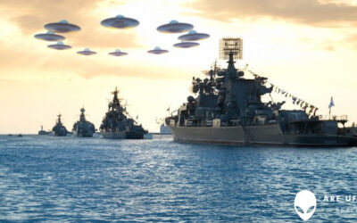 100 UFOS SWARMED A FLEET OF NAVY WARSHIPS